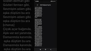 Bestekar Mehmet Kaya Aşka Düştüm Bu Ara 2026