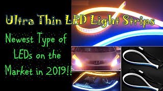 Ultra Thin LED Light Strips! Newest Type of LED on the Market in 2020! ADD DYNAMIC TURN SIGNAL & DRL screenshot 5