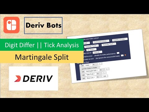 Digit Differ Martingale Split Deriv Bianry Bot