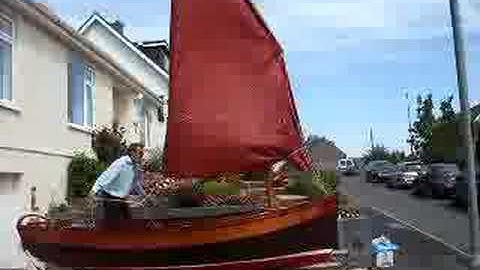 Tacking dipping lugsail, Beer lugger-style