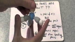 Shapes of Molecules - The Effect of Lone Pairs in the Valence Shell