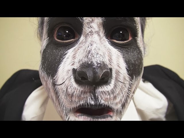メイクでパンダ再現してみた。Makeup transformation Panda. - YouTube