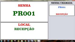 Painel de Senha em JAVA e MySql