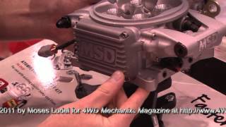 4WD Mechanix Magazine: MSD Atomic EFI at 2011 SEMA Show