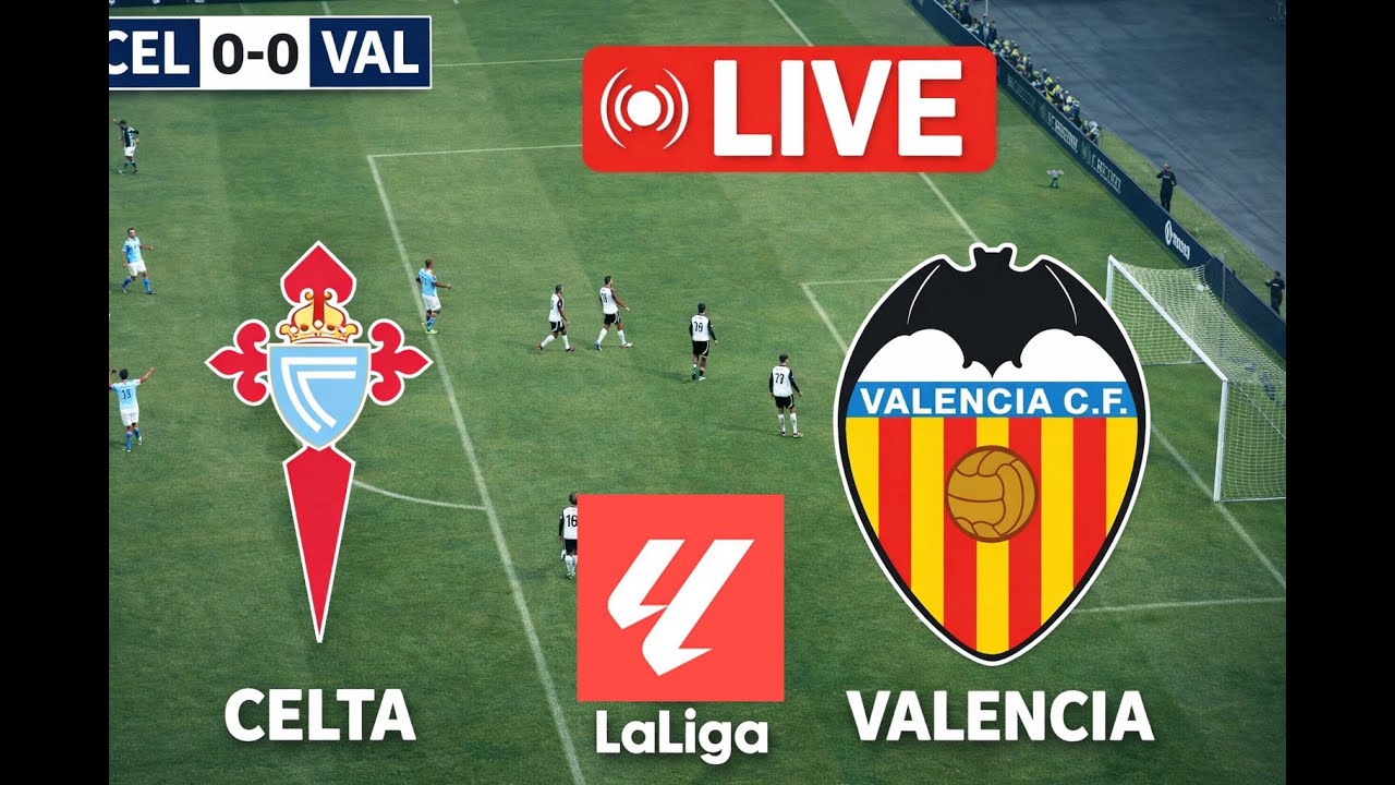 🔴 LIVE: Celta Vigo vs Valencia | La Liga PES 2013 Simulation