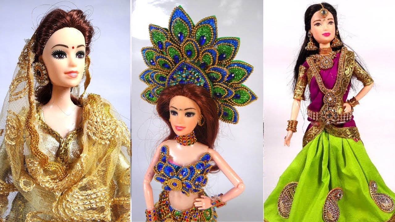 net barbie lehenga