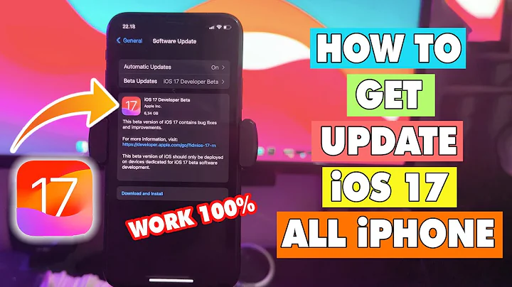 How to Update iPhone X to iOS 17 | Install iOS 17 Unsupported iPhone X/8 - 天天要闻