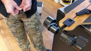 Evolve Electric Skateboard GTR Wheel Conversion