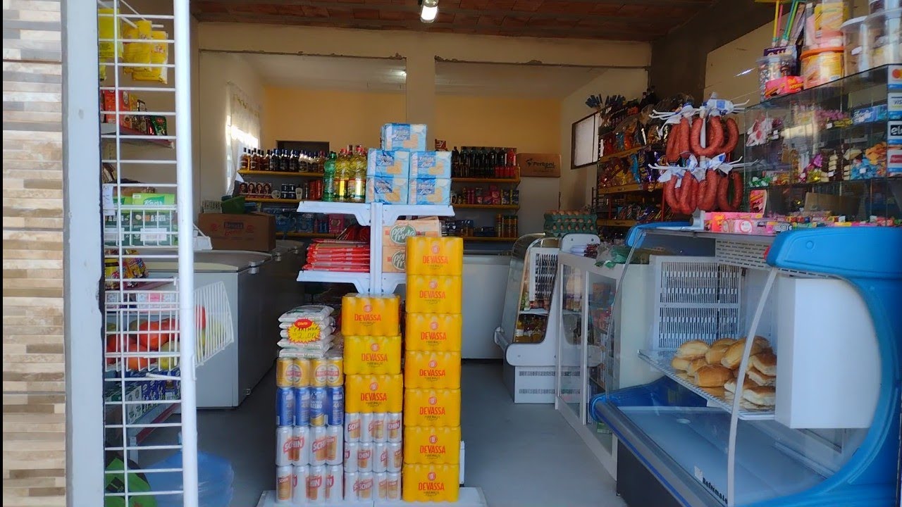 Mostrando como ficou a MERCEARIA agora com 20mts²