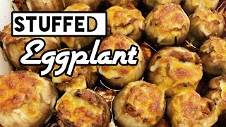 Ami’s Mediterranean Stuffed Eggplants / Stuffed Aubergine