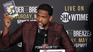 Dominic Breazeale Reacts To Wilder Throwing Urban Dictionary At Him You Fought 40 Bogus A Fights