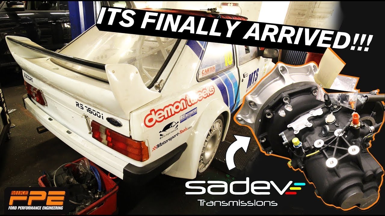 SADEV SEQUENTIAL GEARBOX has arrived and we make up some BESPOKE ENGINE