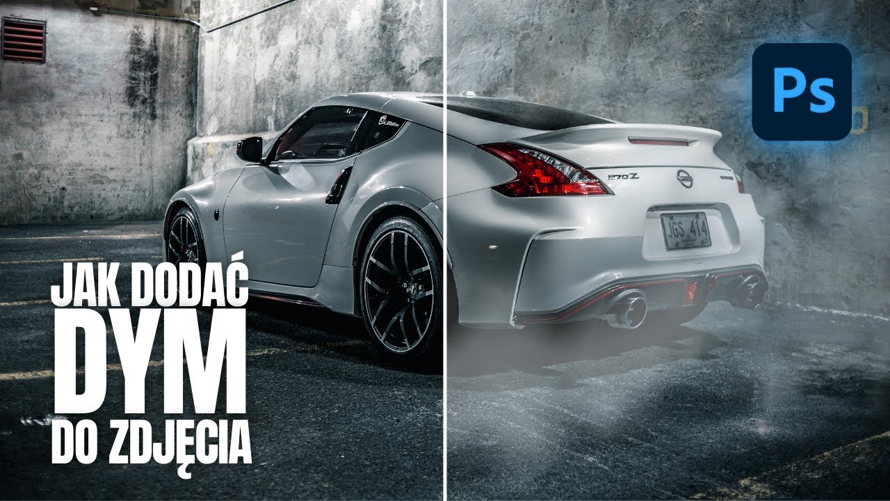 Jak dodać do zdjęcia dym | Poradnik Photoshop - YouTube