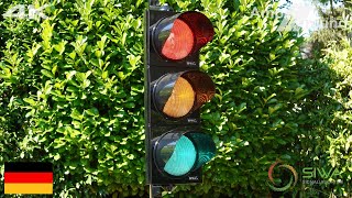 4K Siwa Signalleuchten Siwa200 Zirslim Traffic Light Ø200