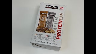 Costco Kirkland Signature Protein Bar Unboxing!
