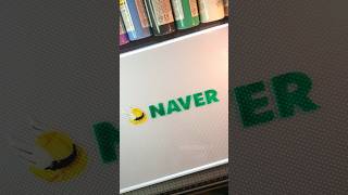 구독자님 요청으로 네이버 로고 그려드렸습니다.😍 KOR NAVER LOGO #shorts #naver