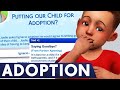 Giving Up MY BABY FOR ADOPTION? 👶👩‍💼 The MOST Realistic ADOPTION MOD! (find biological parents)