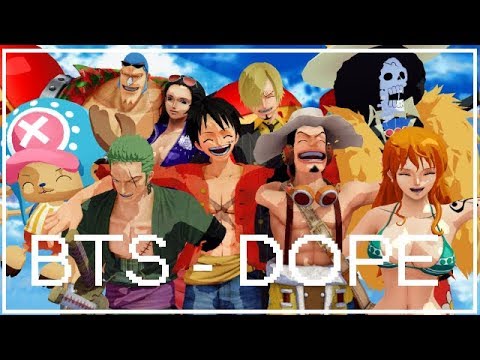 【MMD】DOPE ft. Strawhats One Piece (Motion DL)