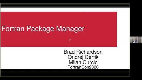 FortranCon2020 [JP]: Fortran Package Manager