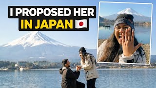 I Propose Her In Japan Mt Fuji