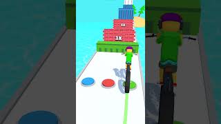 Tall Man Run, Big Bike, Potato Rush #shorts