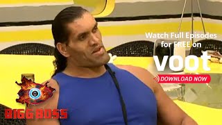 Bigg Boss S4 | बिग बॉस S4 | Will Khali Loose His Cool On Samir??