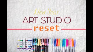 Lets give my art room a FRESH START!