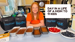 DAY IN A LIFE AS A MOM TO 11 KIDS