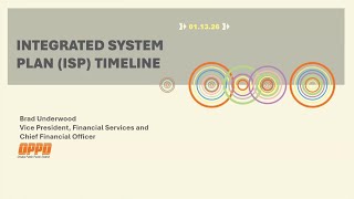 Celebrity OPPD's 2026 Integrated System Plan (ISP) Profile