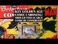 Key golden age comic unboxing should this scarce comic be conserved i think so