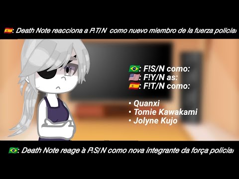 « Death Note reacts to F!Y/N as a new member of the police force » ENG ...