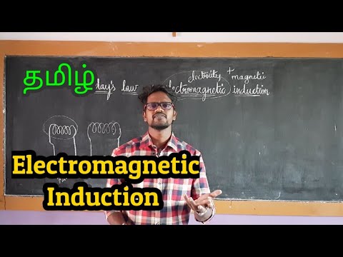 Faraday's|Electromagnetic Induction |Physics 12|Tamil|MurugaMP