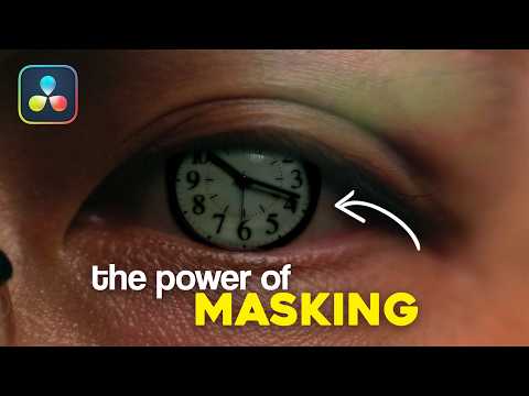 Clock-eye effect TUTORIAL | Davinci Resolve