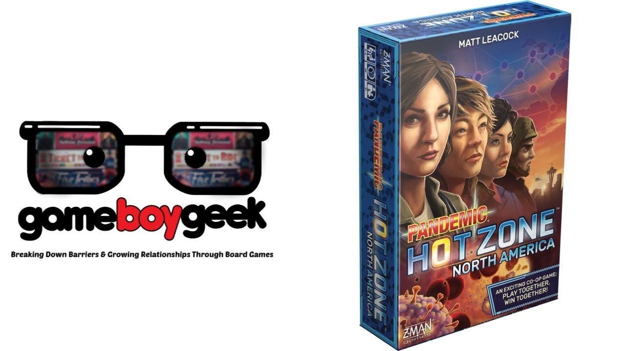 Pandemic Hot Zone North America Review with the Game Boy Geek YouTube