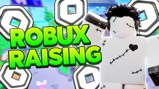 Unc Rasing Robux For Gacha Addiction   pls Donate   Roblox Games    