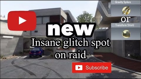 Cod mobile: NEW insane glitch spot on Raid