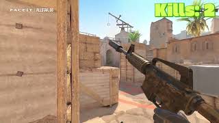 Double kill on Dust II