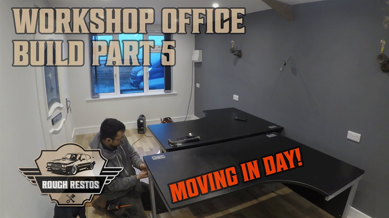 Workshop Office Build | Part 5 'Moving in with MEGA progress!' - YouTube