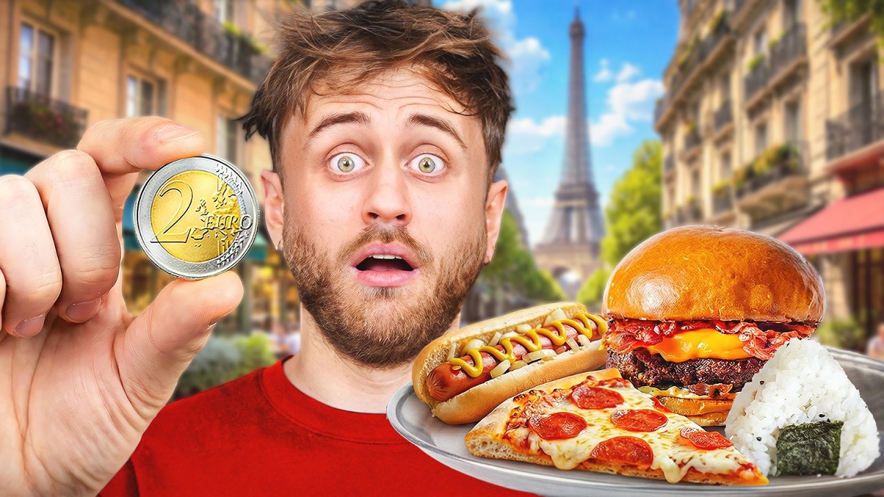 Je teste la STREET FOOD la MOINS CHÈRE de PARIS 🤯