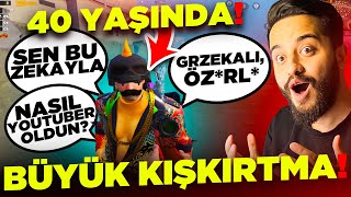 40 Yaşinda Abi̇ Bana Hakaretler Etti̇ Kfür Etti̇m Luzy Eki̇pten Atildi? Pubg Mobile