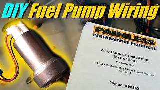 How To Wire A Fuel Pump Relay On A Painless Wiring Harness | Painless Fuel Pump Relay
