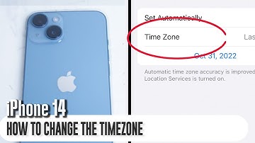 iPhone 14 - How to change the time zone iPhone 14 / Plus / Pro / Pro Max