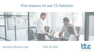 Five reasons to use CS Solution for Company Reporting