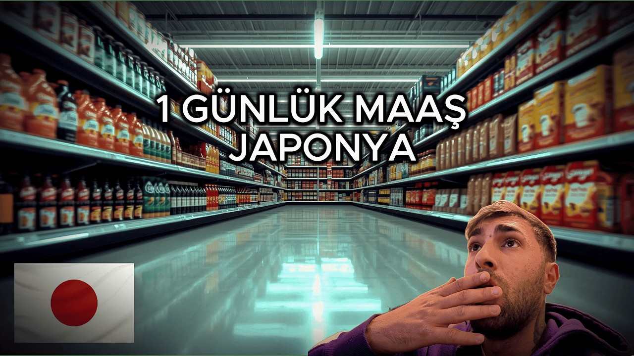 JAPONYA'DA 1 GÜNLÜK ÇALIŞMA İLE NELER ALINIR?💸 🇯🇵 BÖLÜM - 1