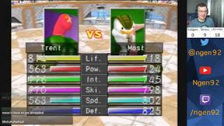 Lets Play Monster Rancher 2 Episode 336 - Trent Vs Most
Trent goes to the Legend Cup and SPOILER ALERT...
...he makes it into the Hall Of Fame. We also go to another battle before heading to town.
The fifth episode from the June 25 stream. See me live at: www.twitch.tv/ngen92
Monster List:
Piston2.0 (Hare/Hare) from myself
Clutch (Golem/Zuum) from myself
Gauge (Zuum/Hare) from myself
Manny (Mustardy - Zuum/Suezo) from TheIronManda (formerly xXxMandakinsxXx) HF
Mikey (Henger/Golem) from GahItsMikey
Darkwolf (Tiger/Tiger) from Darkwolf0955 HF
OZ7UP (Draco Hopper - Hopper/Dragon) from OZ7UP HF
FoxyDemon (Phoenix - Phoenix/Phoenix) from TheFoxyDemon HF
Nick (Zilla - Zilla/Zilla) from nickwhiterhino HF
Coddude (Flare Death - Joker/Dragon) from thatcoddude5050 HF
CMdude (Suezo - Suezo/Suezo) from CMdude1500 HF
Odorimashoo (Worm - Worm/Worm) from odorimashoo HF
Aggron (Plated Arrow - Arrowhead/Durahan) from liam lee HF
hachifusa (Garuda - Durahan/Phoenix) from 8hachifusa8 HF
akosiobero (Pink Kato - Kato/Mocchi) from akosiobero HF
Trent (Chloro Jell - Jell/Plant) from dwolf93x
Pogo (Pixie - Pixie/Pixie) from pogocoop
Chucky (Wracky - Wracky/Wracky) from GEIxBattleRifle (Seth)
SkullnBones (Ghost - Ghost/Ghost) from skullnbones360
Hachimon (Jill - Jill/Jill) from hachimon8
Kain (Monol - Monol/Monol) from Kira Howe
Malcolm (Fake Penguin - Mocchi/Tiger) from mdebourg35
Pikalove (Gaboo - Gaboo/Gaboo) from mrpikalove
Zeebzop (Metal Glay - Wracky/Metalner) from TheZeebzop
Ariel (Siren - Undine/Joker) from 3fatkid
Draack (Renocraft - Arrowhead/Henger) from draack02
Handless (Sandy - Monol/Suezo) from handless13
WhattheF (Ducken - Ducken/Ducken) from Commentwrecker
Unicorn (Ammon - Niton/Golem) from FuerteUnicorn
Jojo (Durahan/Durahan) from burninmohawk
*HF means this monster was inducted into the Hall of Fame. No, I will not accept any more requests to raise monsters. Lets Play Monster Rancher 2 Episode 336 - Trent Vs Most