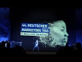 Hologramm Show Deutscher Marketing Tag (www.marketing4d.de)