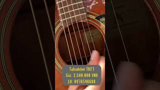 Sound test: Takamine TD27 SB #guitar #takamine - YouTube