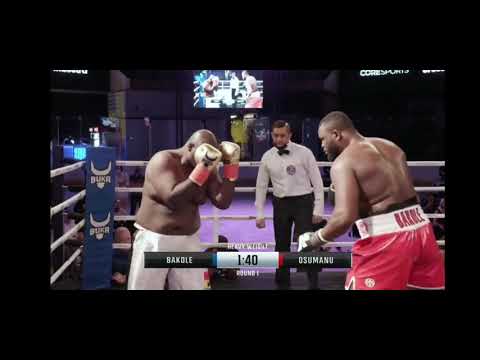 Martin Bakole vs Haruna Osumanu fight footage