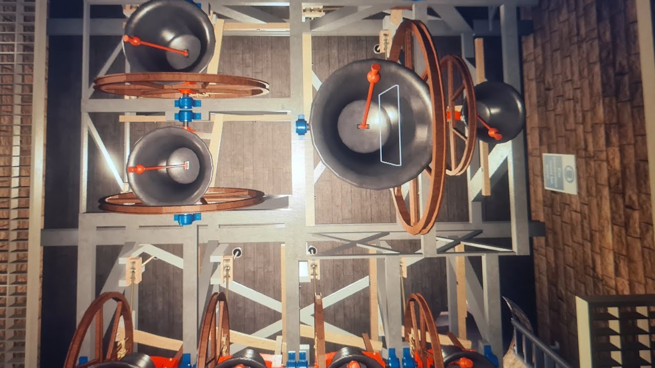 Ringing at all saints Maidstone with Kyle the ringer with ringing up/down