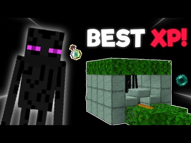 Minecraft Enderman XP Farm Tutorial [Aesthetic Farm] [1440p HD] in